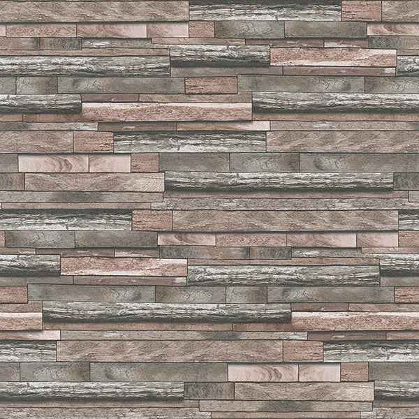 Federico Red Slate Wallpaper - York Wallcoverings - MG31730
