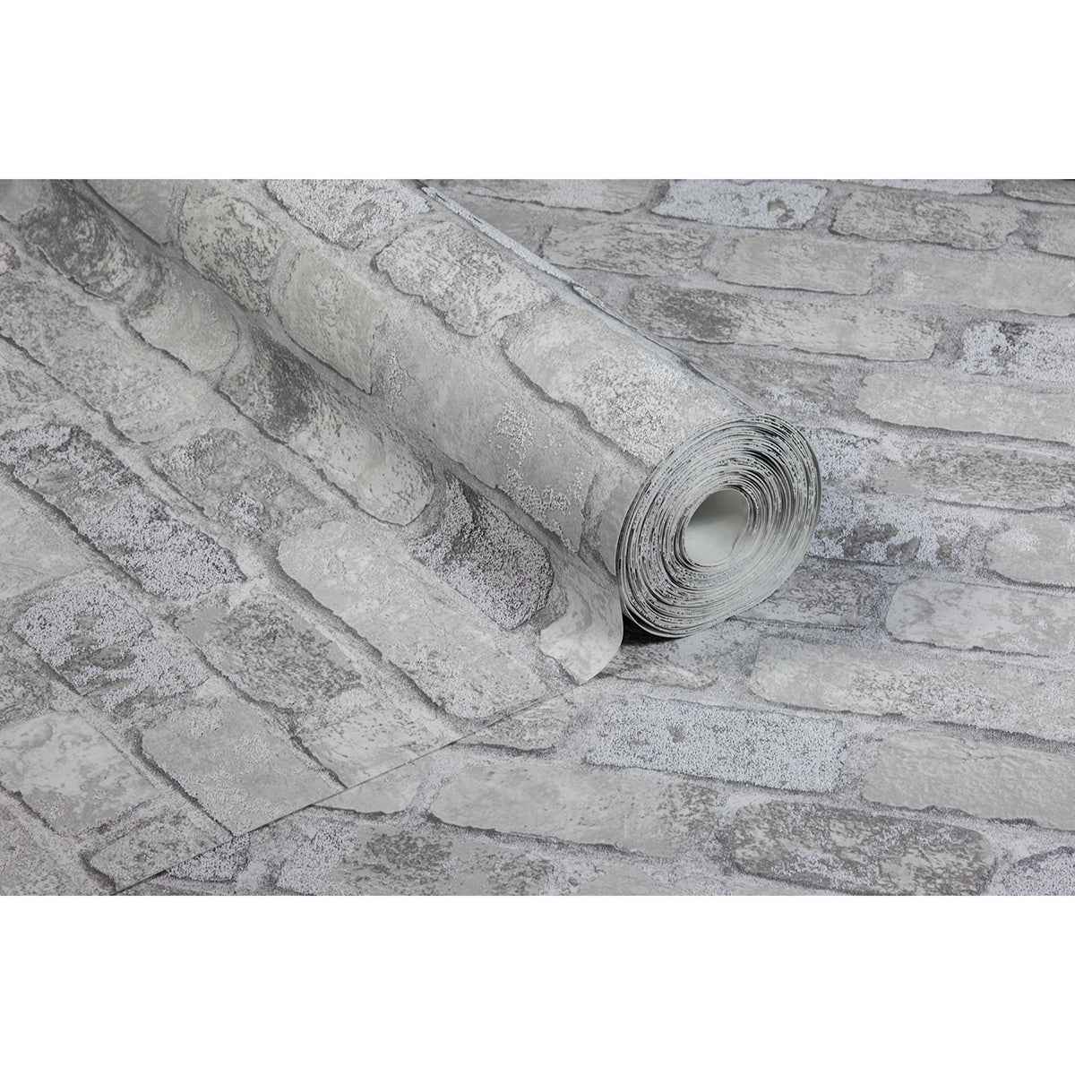 Princess Street Grey Brick Wallpaper - York Wallcoverings - RD411 - York Wallcoverings Wallpaper