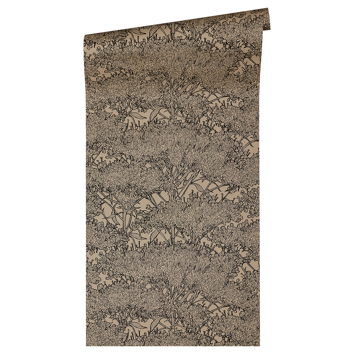 hornbeam-brown-tree-wallpaper-york-wallcoverings-as369725 - York Wallpaper Wallpaper