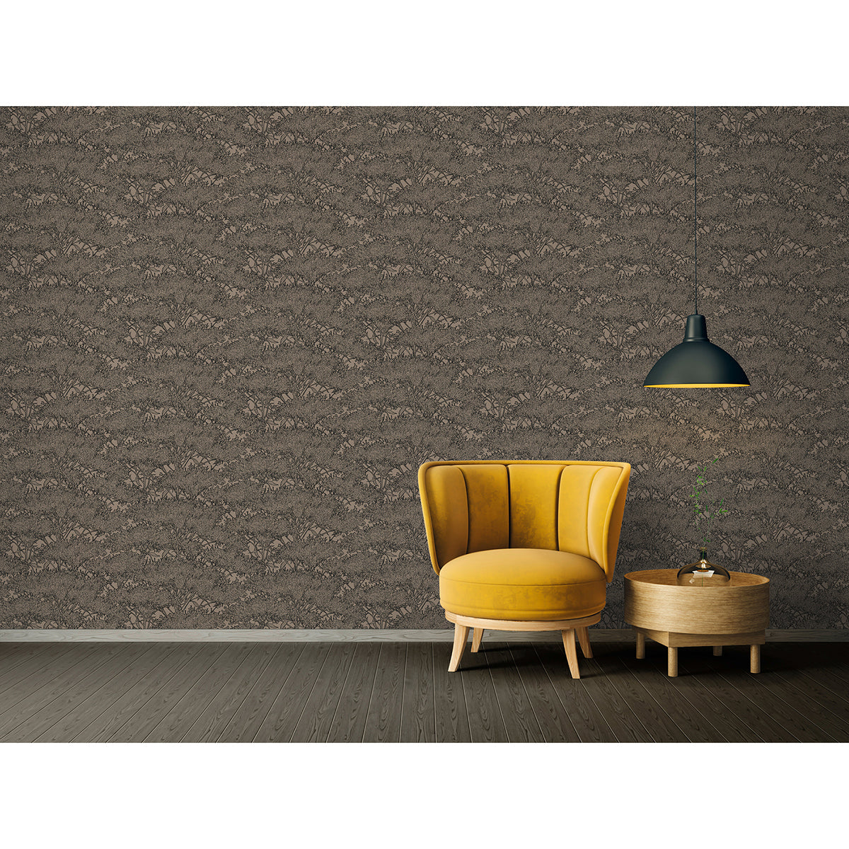 hornbeam-brown-tree-wallpaper-york-wallcoverings-as369725 - York Wallpaper Wallpaper