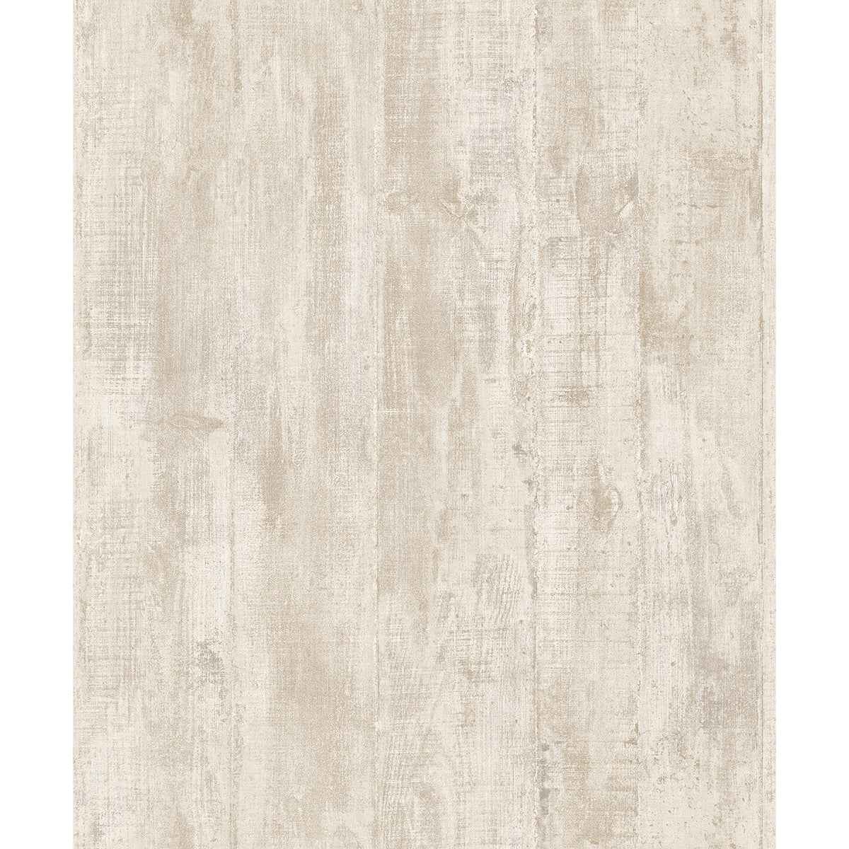 Huck Cream Weathered Wood Plank Wallpaper - York Wallcoverings - 4020-68317 - York Wallcoverings Wallpaper