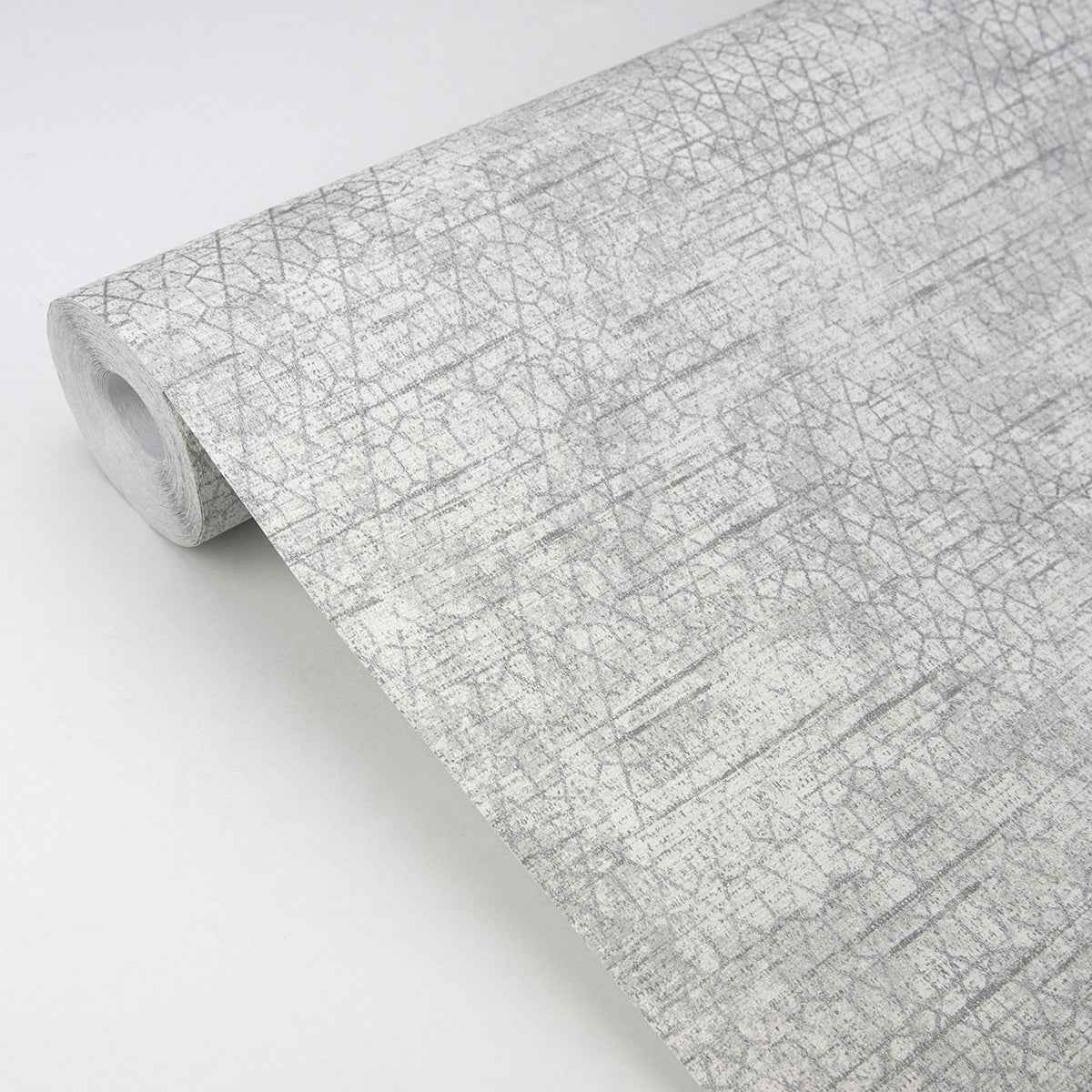 Elias Light Grey Gridline Wallpaper - York Wallcoverings - 4020-75819 - York Wallcoverings Wallpaper