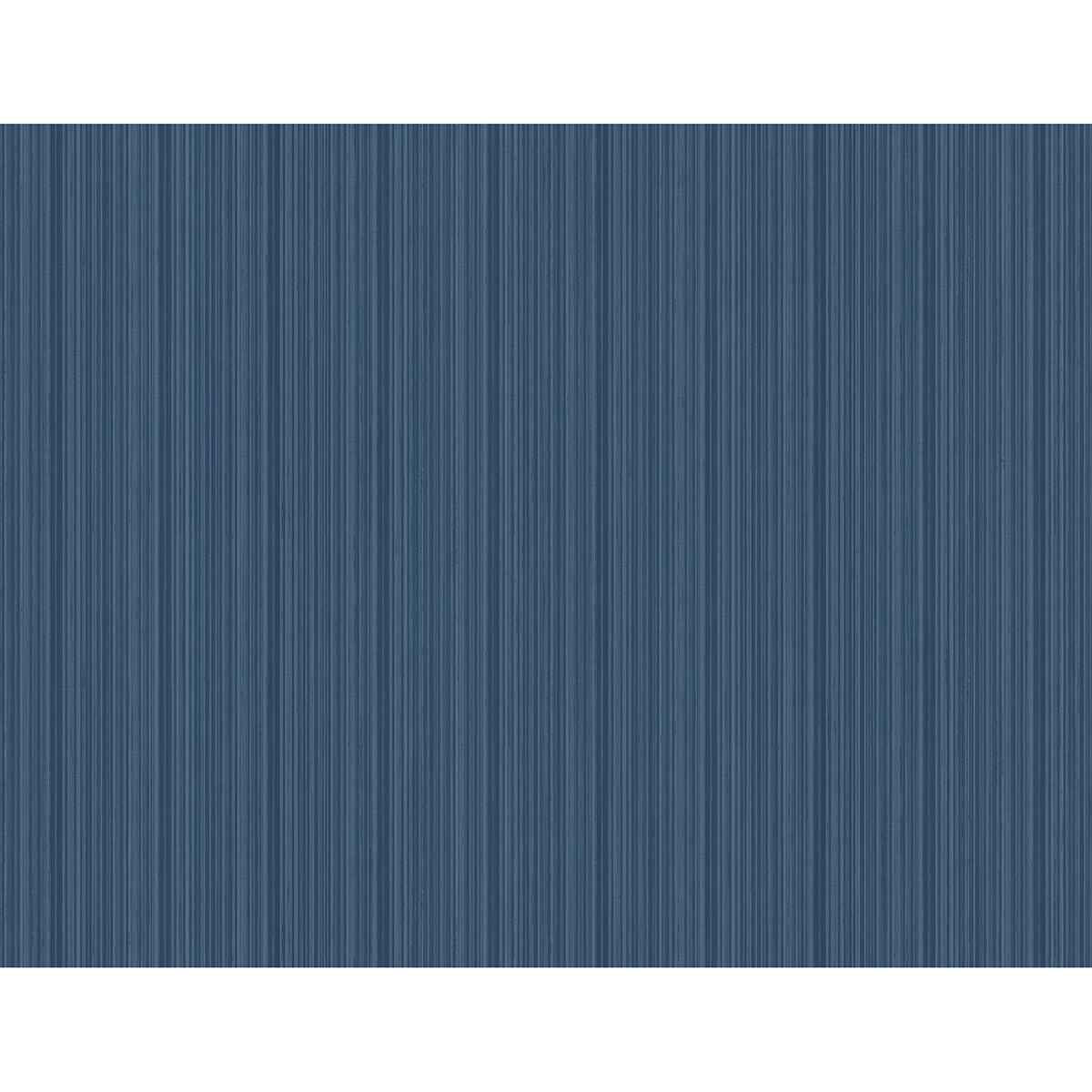 Sebasco Denim Vertical Pinstripe Wallpaper - York Wallcoverings - 2927-80302