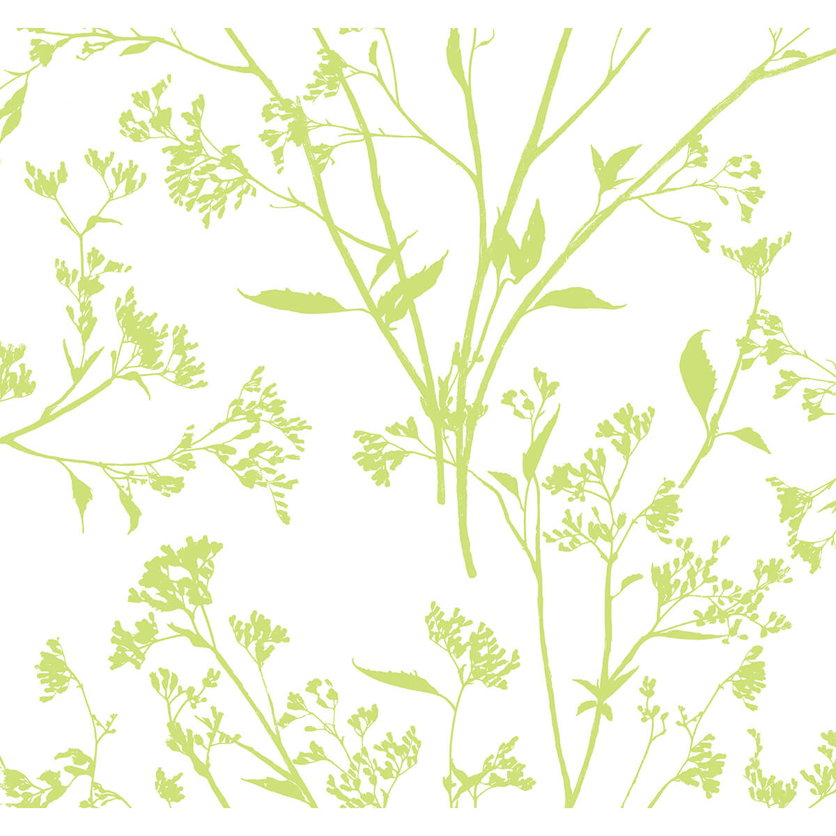 southport-chartreuse-delicate-branches-wallpaper-york-wallcoverings-2927-80704 - York Wallcoverings Wallpaper