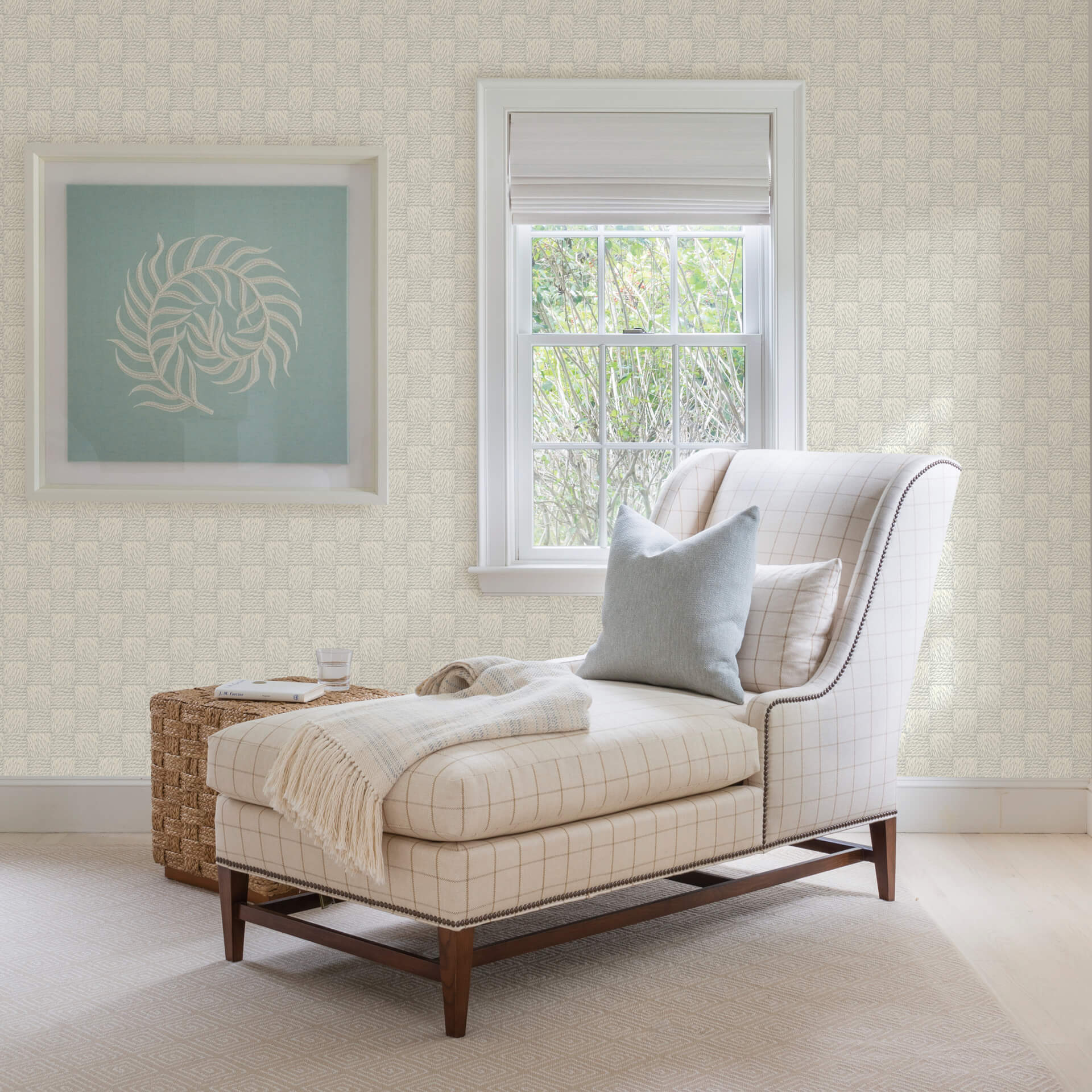 calabash-dove-rope-basketweave-wallpaper-york-wallcoverings-2927-80800 - York Wallcoverings Wallpaper