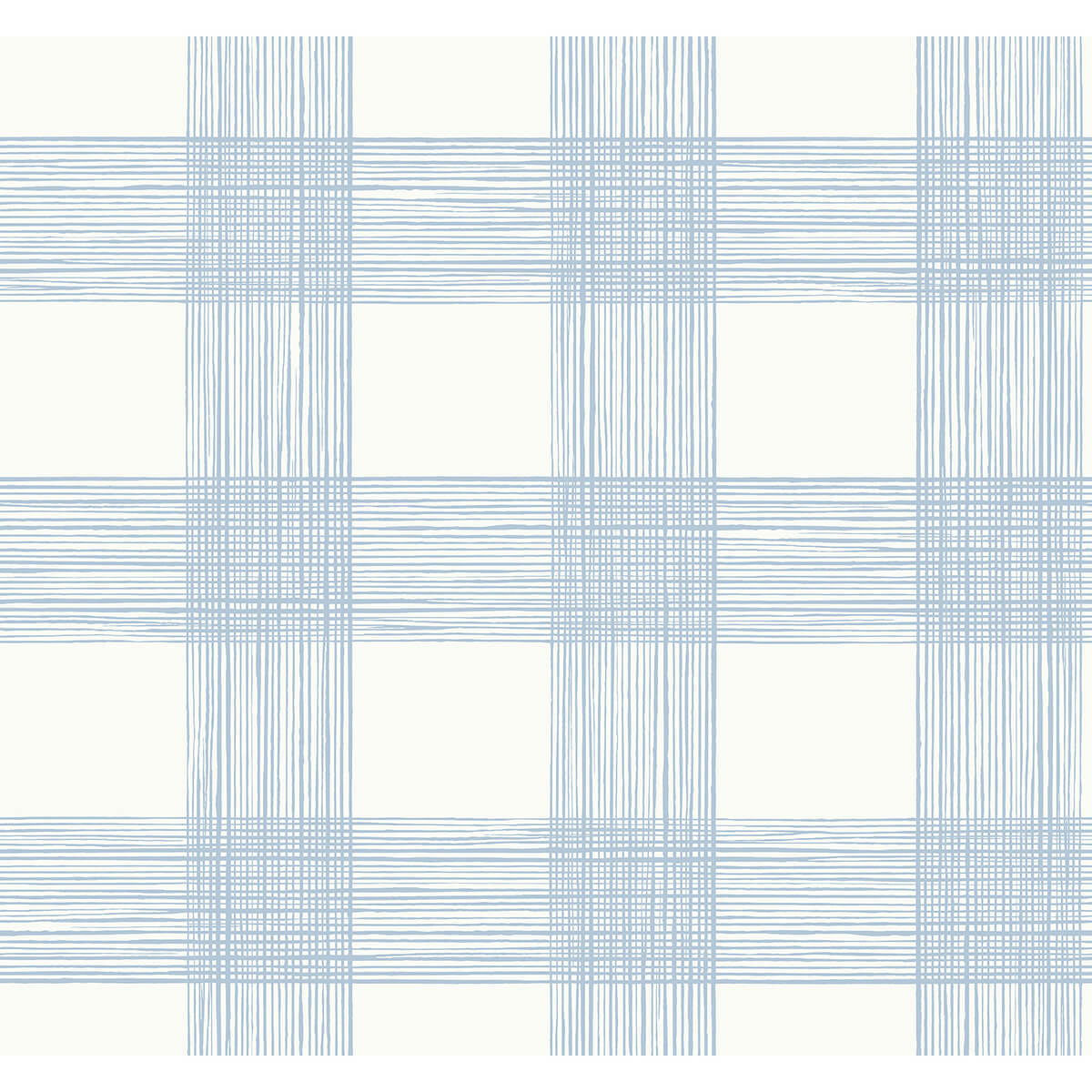 scarborough-light-blue-striated-plaid-wallpaper-york-wallcoverings-2927-80912 - York Wallcoverings Wallpaper