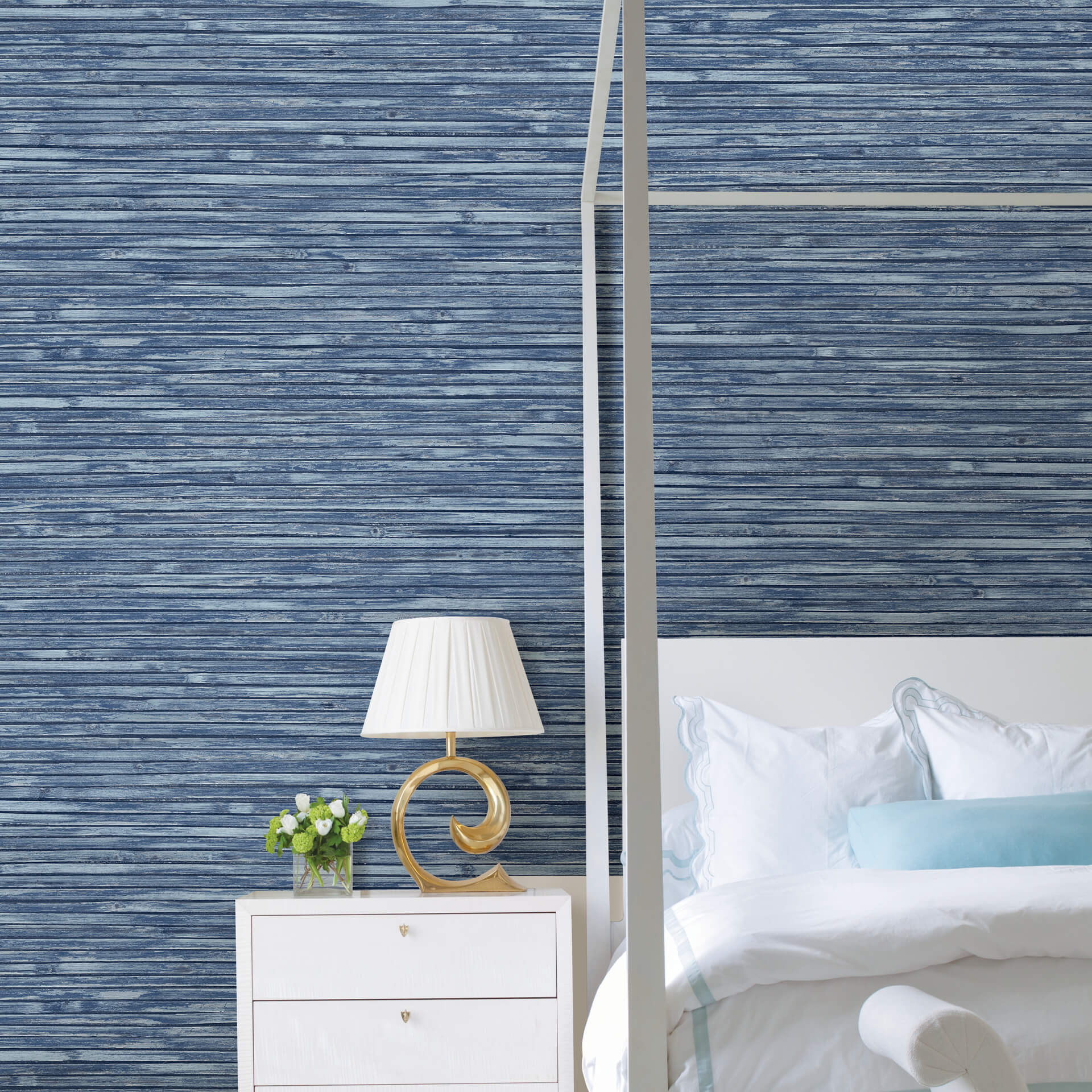 bellport-denim-wooden-slat-wallpaper-york-wallcoverings-2927-81302 - York Wallpaper Wallpaper