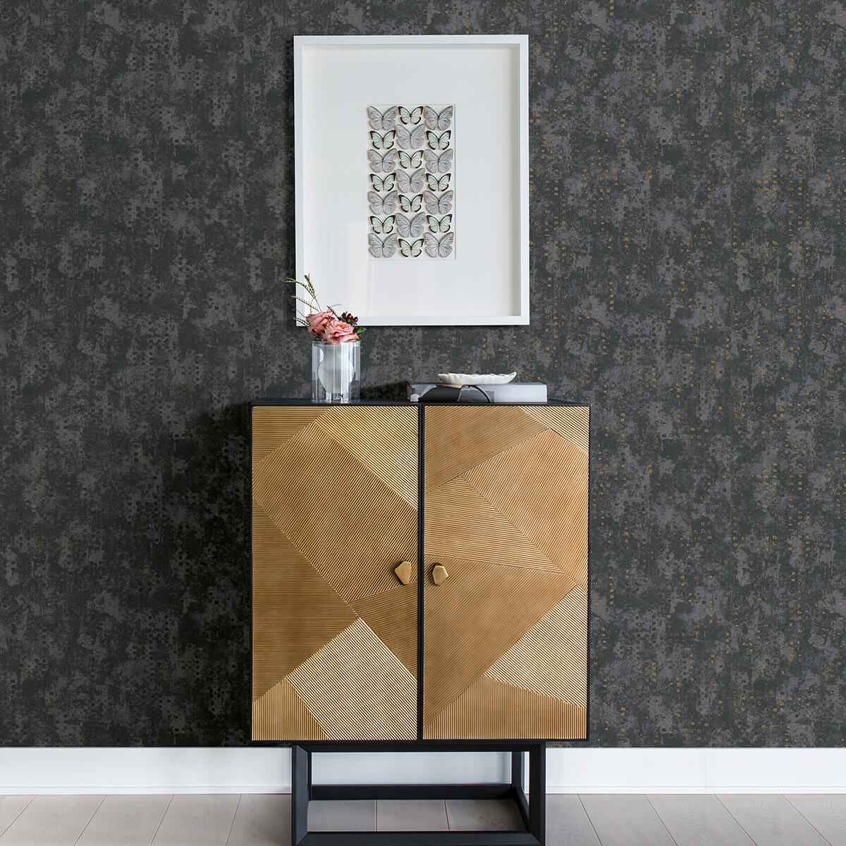 Felsic Stone Studded Cube Wallpaper - York Wallcoverings - 4019-86415 - York Wallcoverings Wallpaper