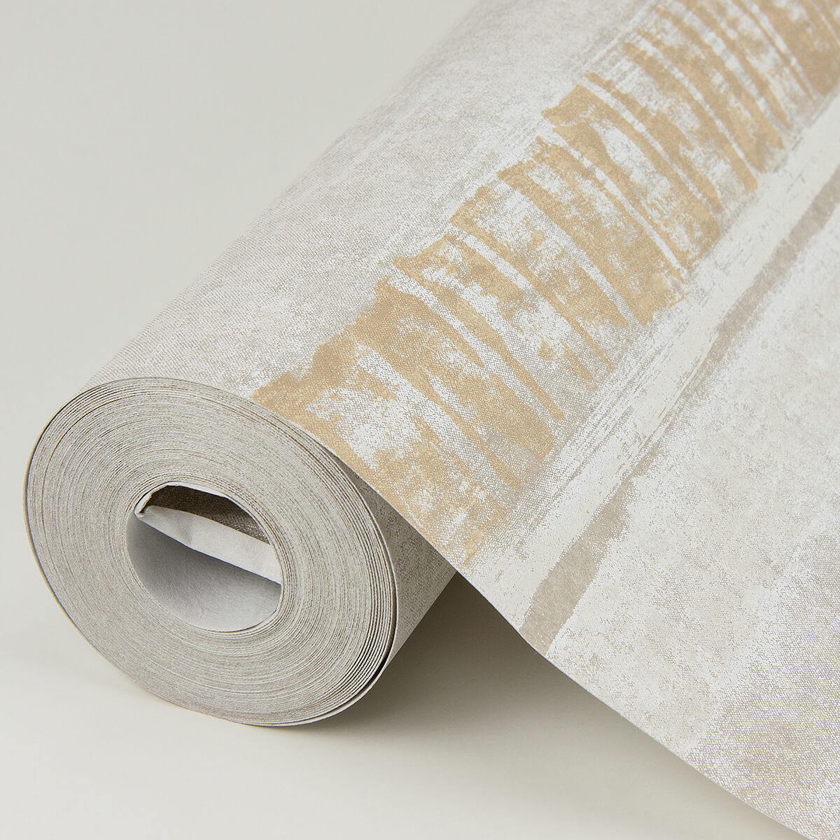 rakasa-gold-distressed-stripe-wallpaper-york-wallcoverings-4019-86416 - York Wallcoverings Papel pintado