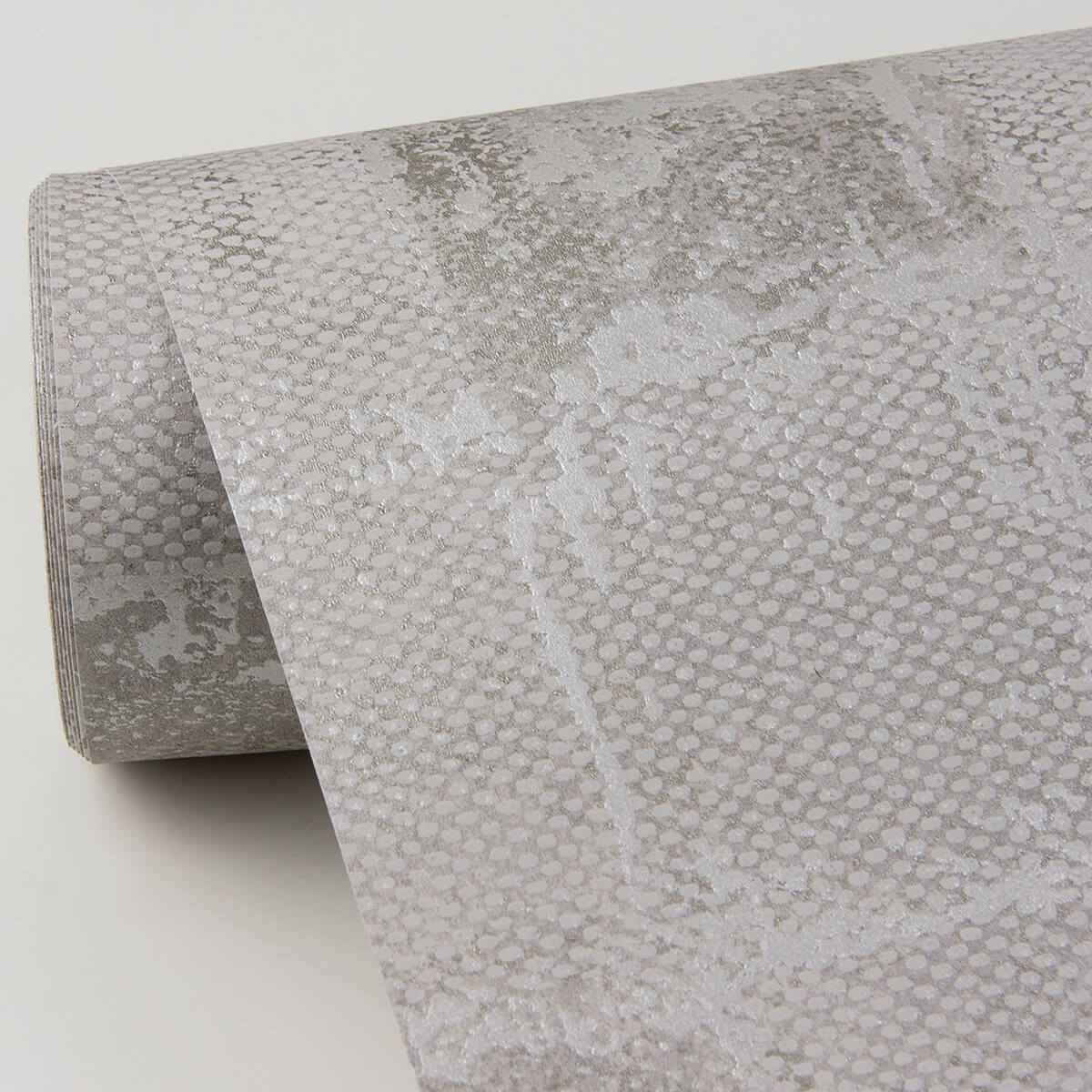 Varak Silver Checkerboard Wallpaper - York Wallcoverings - 4019-86421