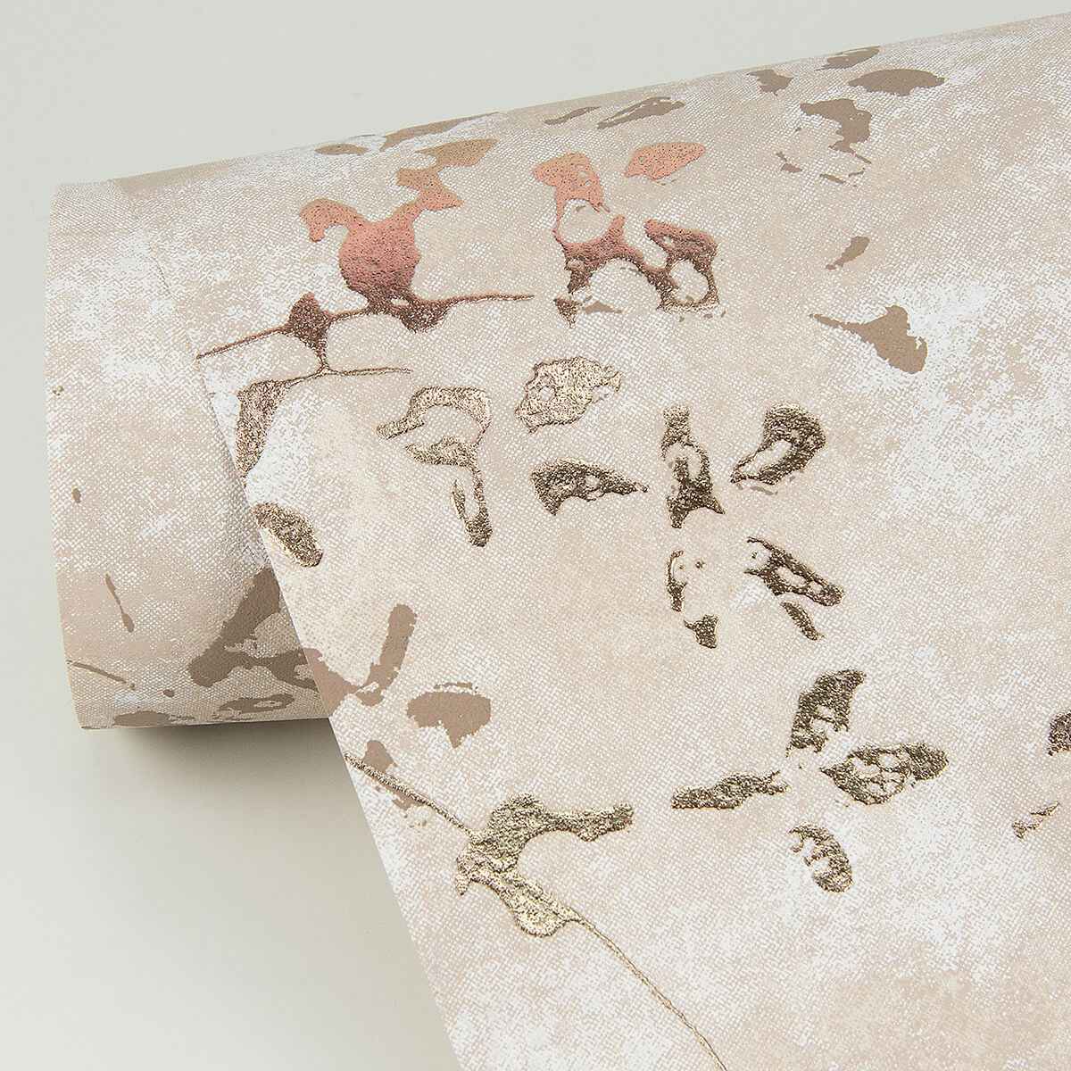 Arian Rose Gold Inkburst Wallpaper - York Wallcoverings - 4019-86426 - York Wallcoverings Wallpaper