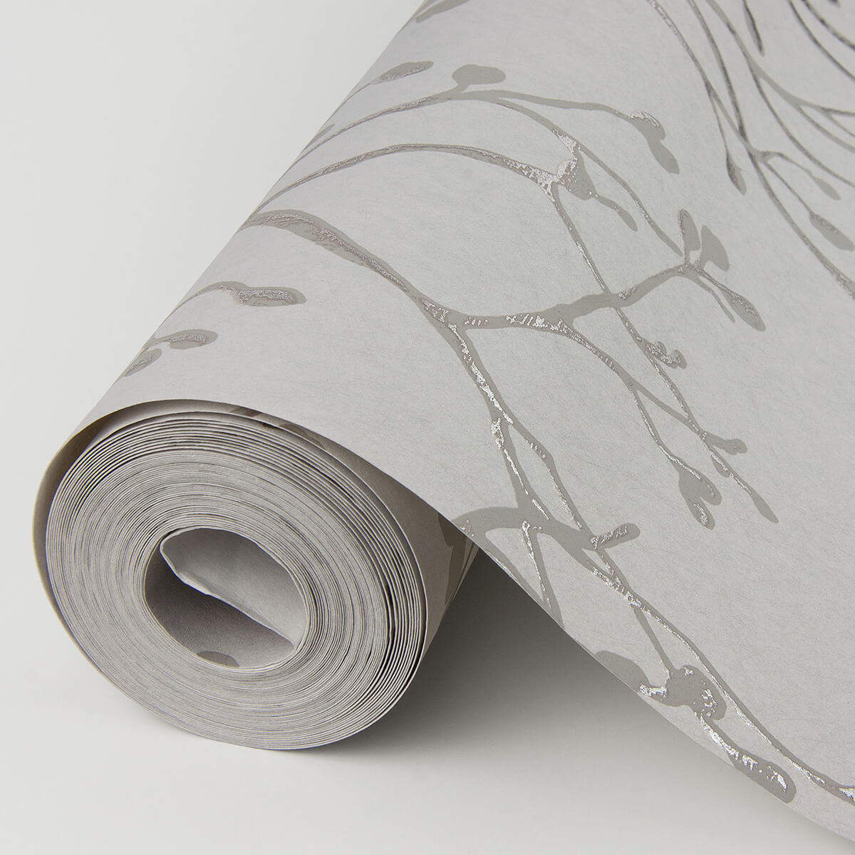 koura-platinum-budding-branches-wallpaper-york-wallcoverings-4019-86456 - York Wallcoverings Papel pintado
