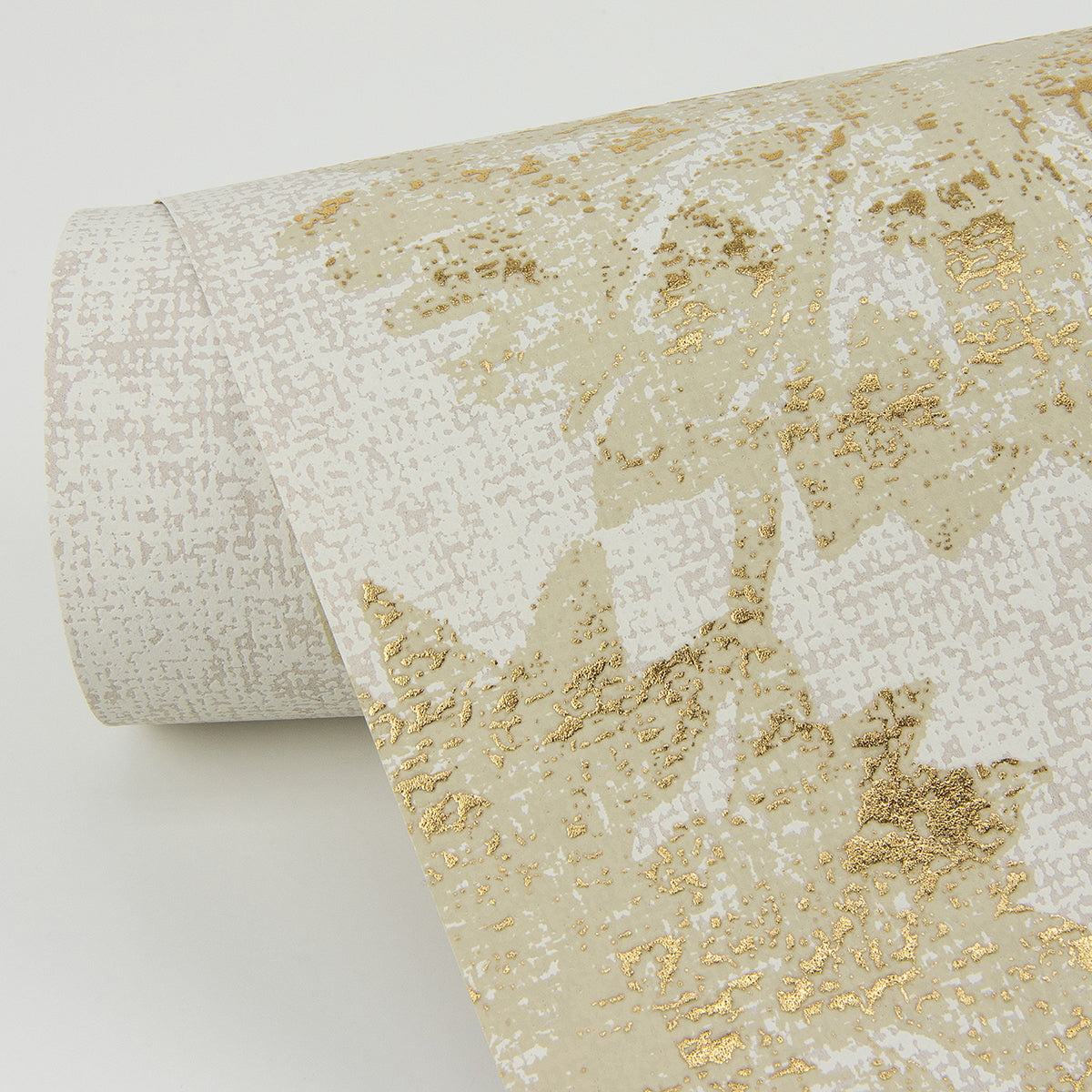 kala-gold-floral-wallpaper-york-wallcoverings-4019-86460 - York Wallcoverings Papel pintado