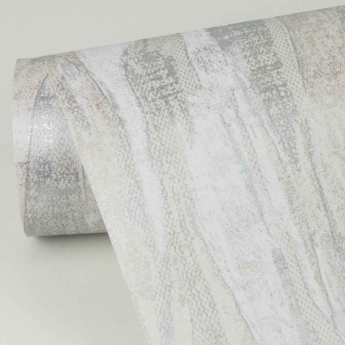 Suna Silver Woodgrain Wallpaper - York Wallcoverings - 4019-86485 - York Wallcoverings Wallpaper