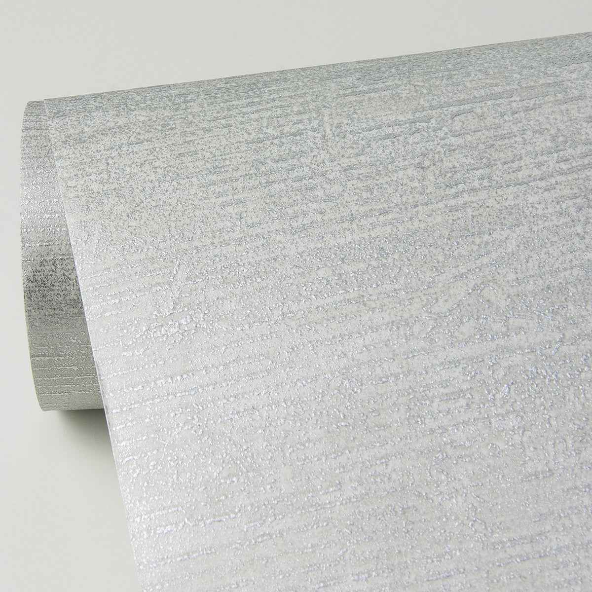 Tanso Silver Textured Wallpaper - York Wallcoverings - 4019-86490