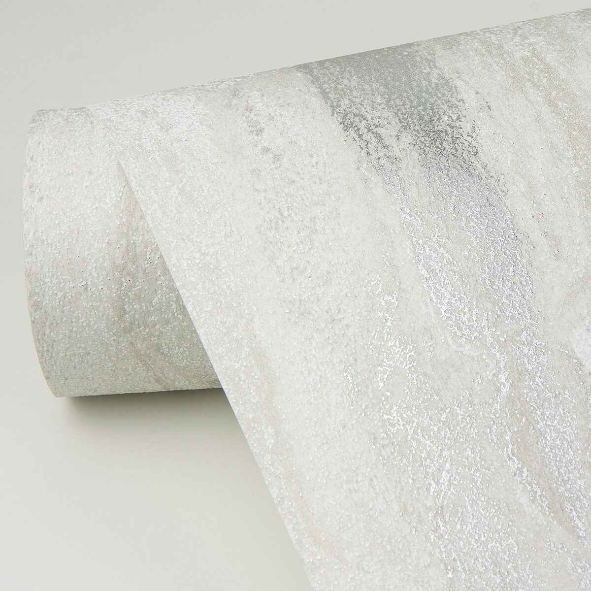 Delesse Platinum Marbled Wallpaper - York Wallcoverings - 4019-86499