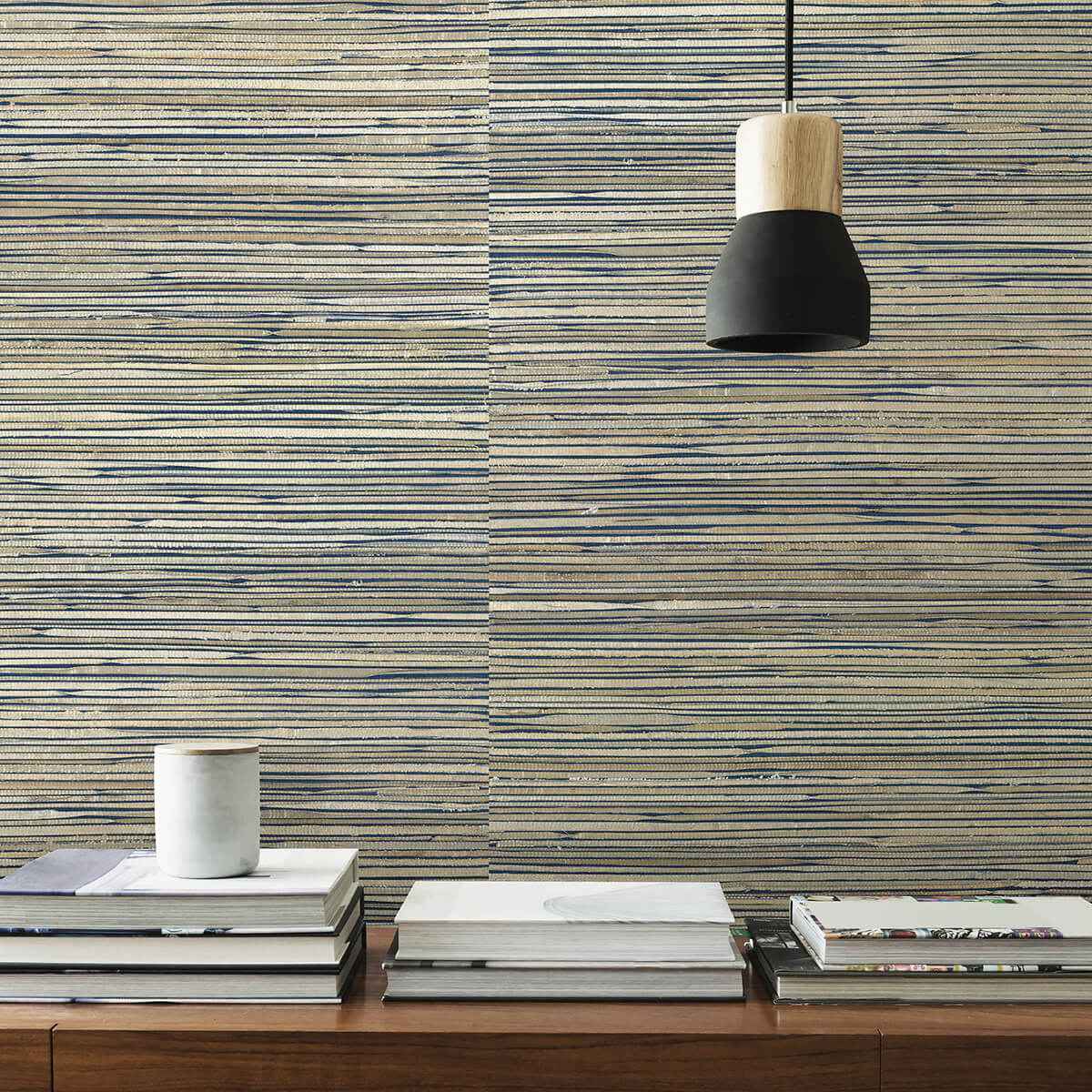 Ranong Champagne Grasscloth Wallpaper - York Wallcoverings - 2829-82041 - York Wallcoverings Wallpaper