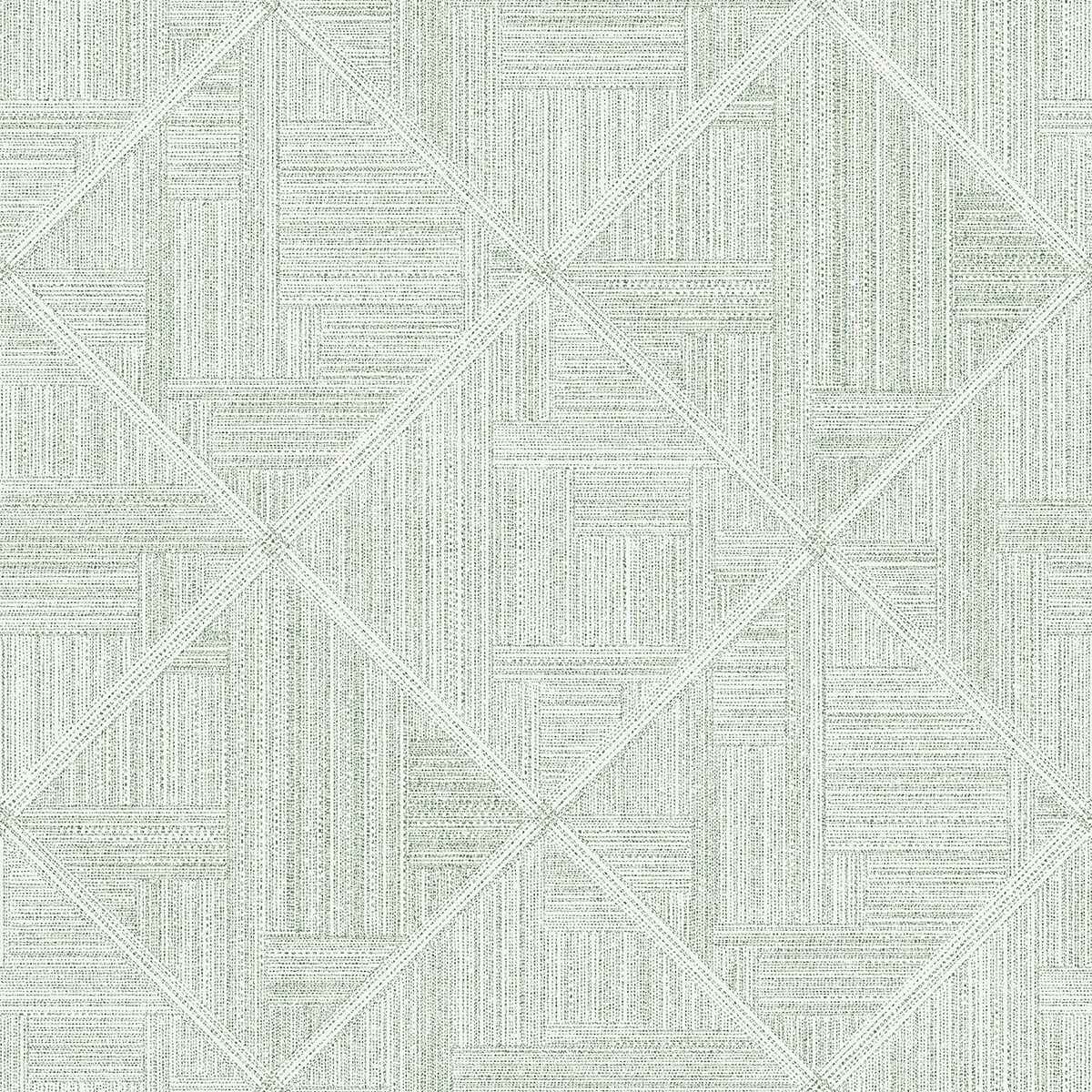 cade-green-geometric-wallpaper-york-wallcoverings-2975-26211 - York Wallcoverings Wallpaper