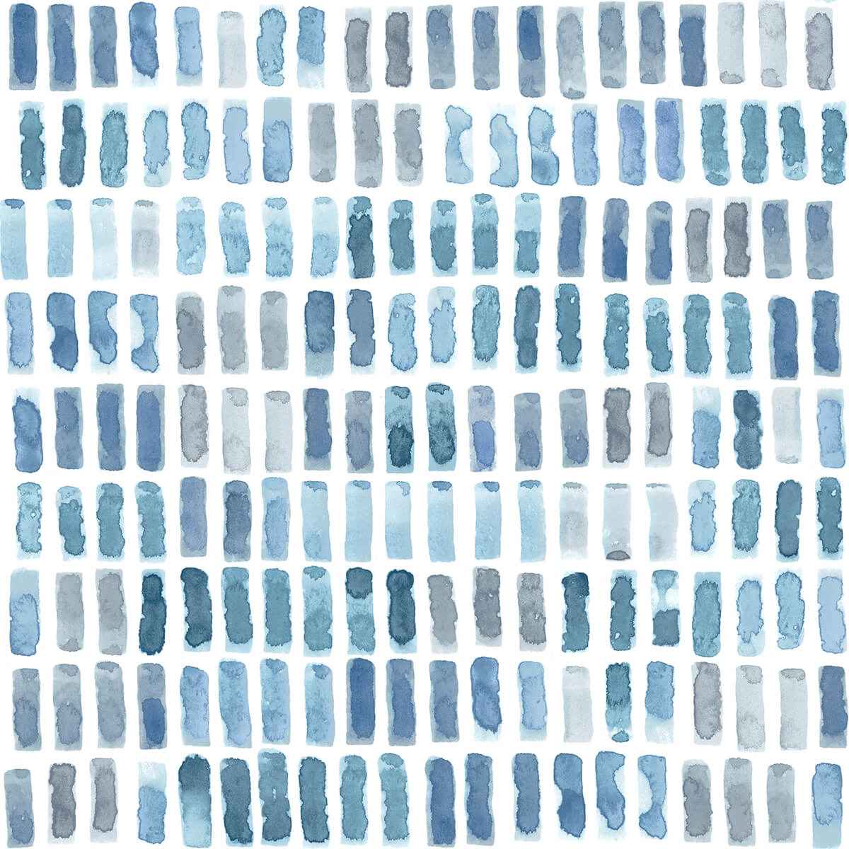 brynne-indigo-watercolor-wallpaper-york-wallcoverings-2975-26224 - York Wallcoverings Wallpaper