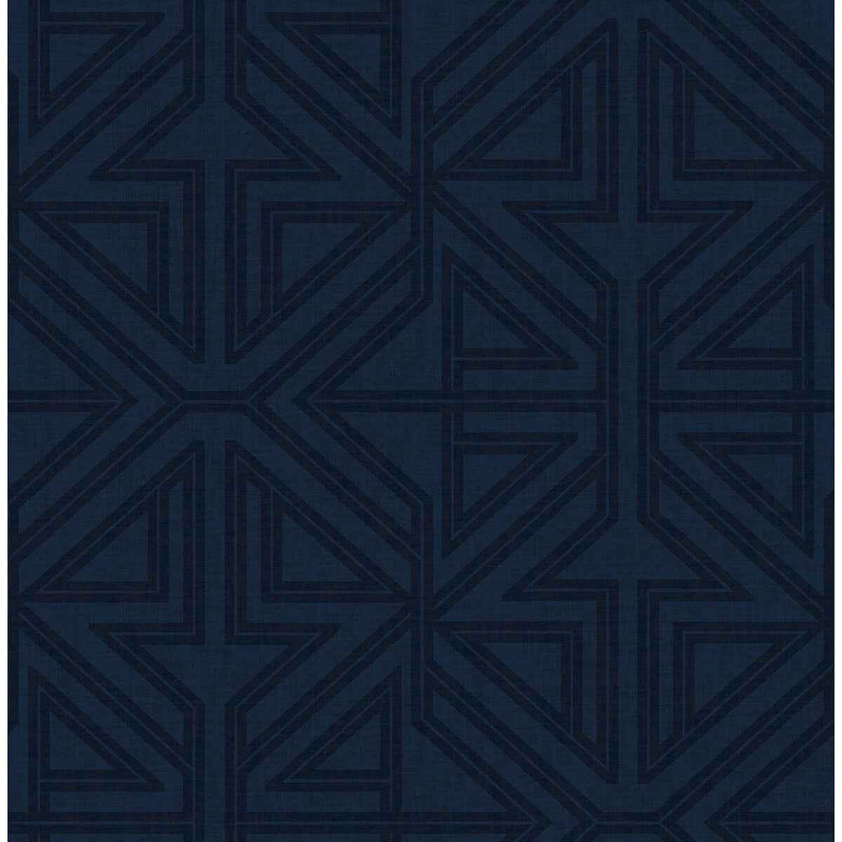 kachel-indigo-geometric-wallpaper-york-wallcoverings-2975-26226 - York Wallcoverings Wallpaper