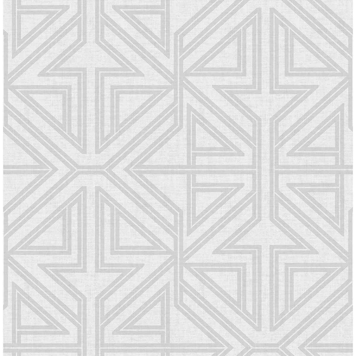kachel-grey-geometric-wallpaper-york-wallcoverings-2975-26227 - York Wallcoverings Wallpaper