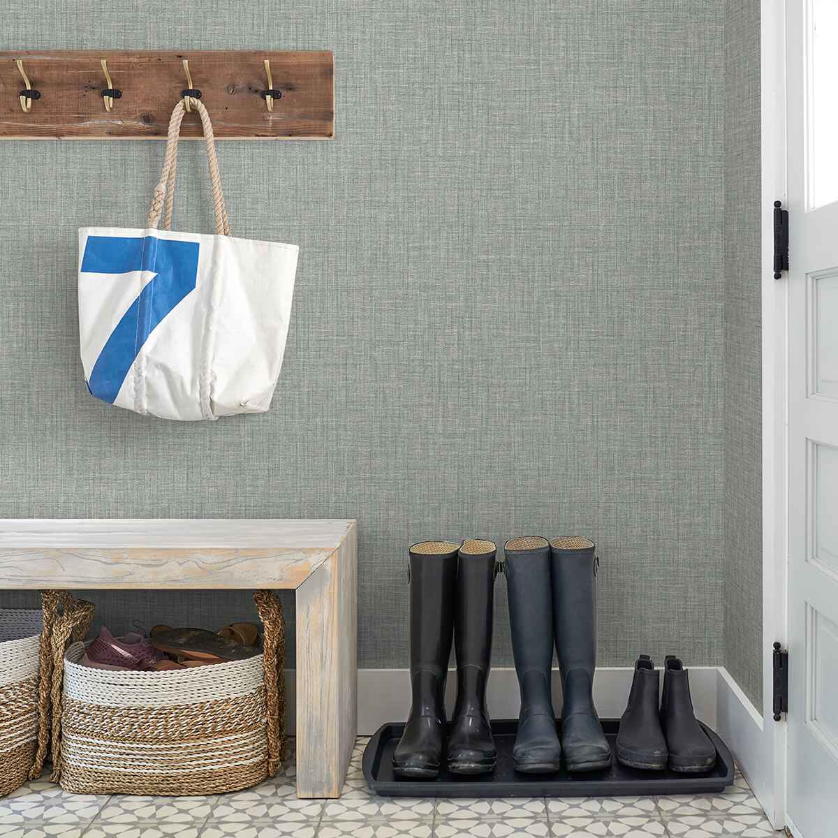 lanister-grey-texture-wallpaper-york-wallcoverings-2975-26234 - York Wallcoverings Wallpaper