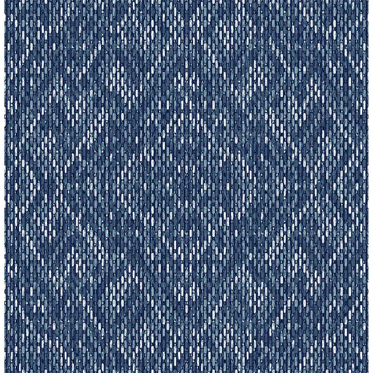 felix-indigo-indigo-geometric-wallpaper-york-wallcoverings-2975-26242 - York Wallcoverings Wallpaper