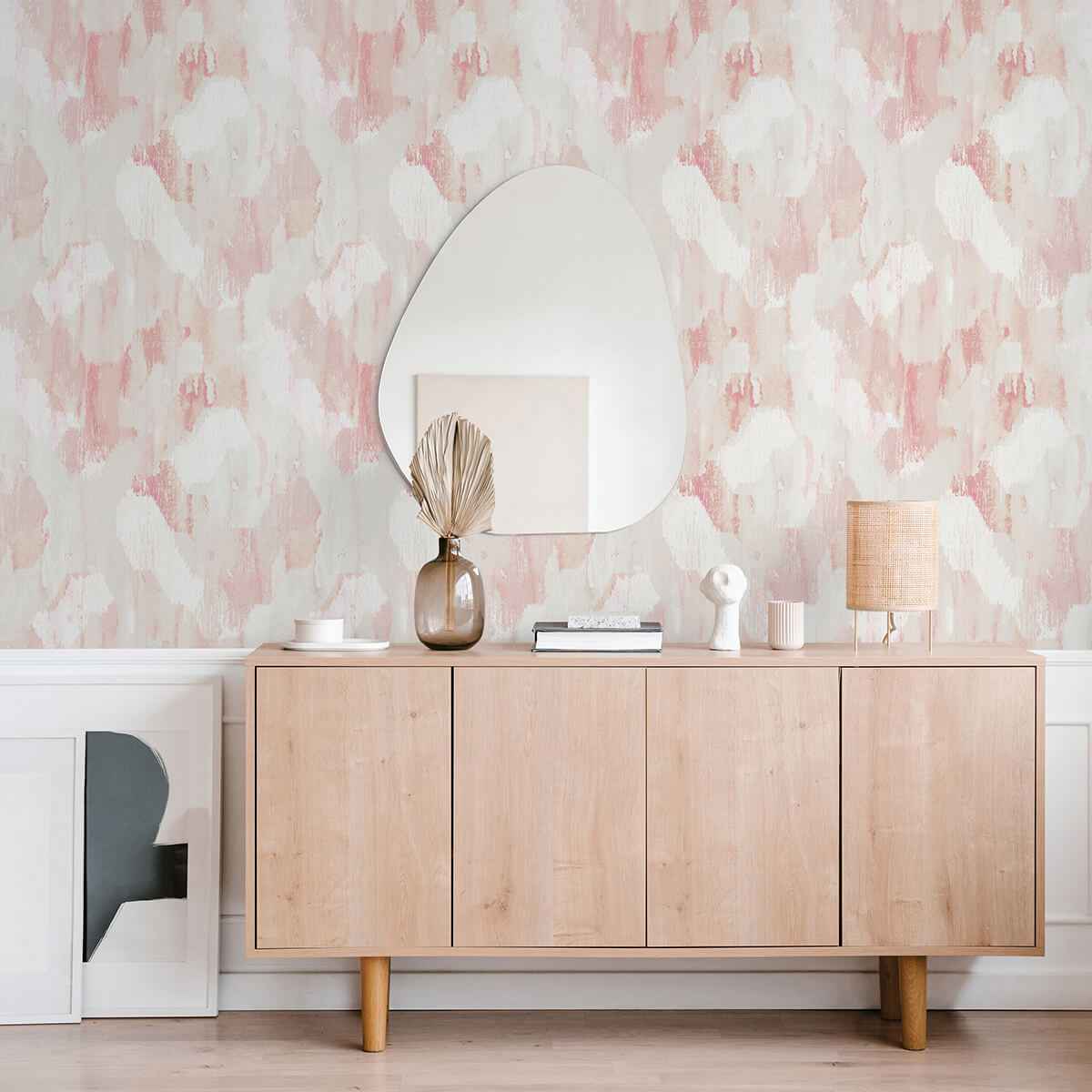 mahi-blush-abstract-wallpaper-york-wallcoverings-2975-26259 - York Wallcoverings Wallpaper
