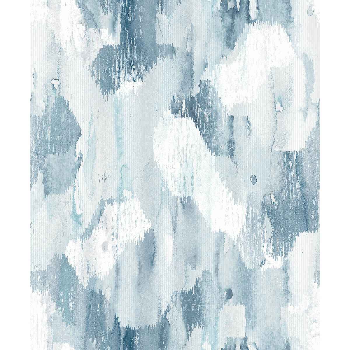 mahi-blue-abstract-wallpaper-york-wallcoverings-2975-26261 - York Wallcoverings Wallpaper