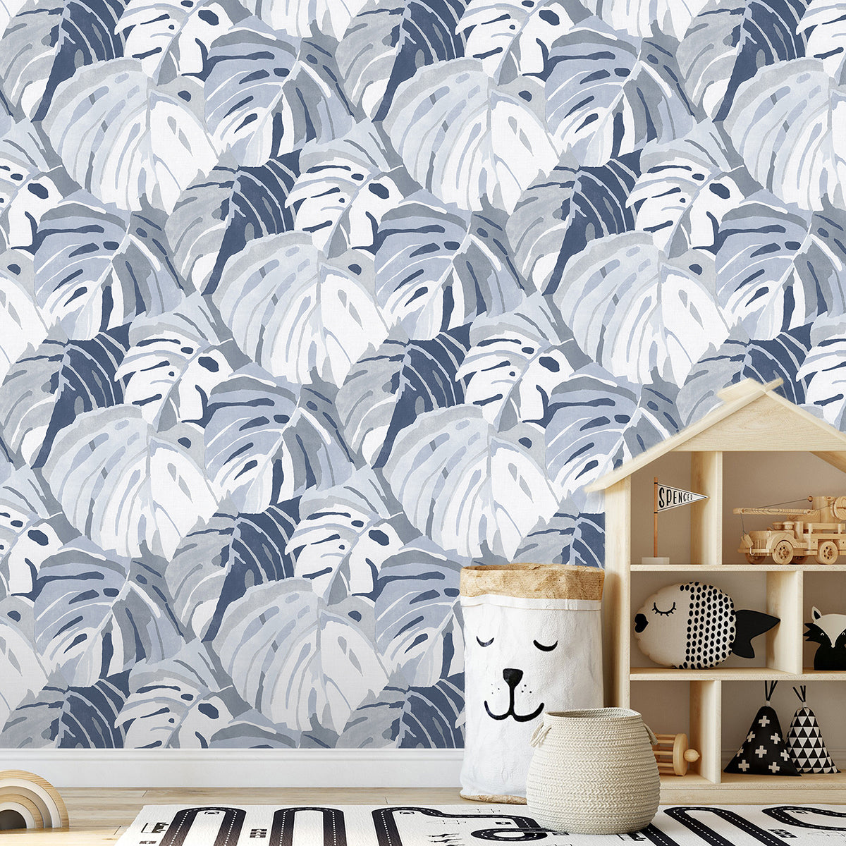 castaway-ocean-blue-wall-mural-york-wallcoverings-astm3907 - York Wallcoverings Wallpaper