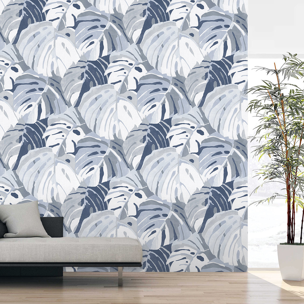 castaway-ocean-blue-wall-mural-york-wallcoverings-astm3907 - York Wallcoverings Wallpaper