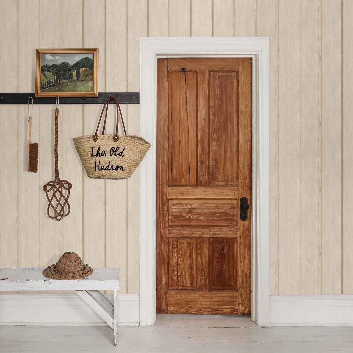 Upstate Neutral Wood Wallpaper - York Wallcoverings - AST4079 - York Wallcoverings Wallpaper