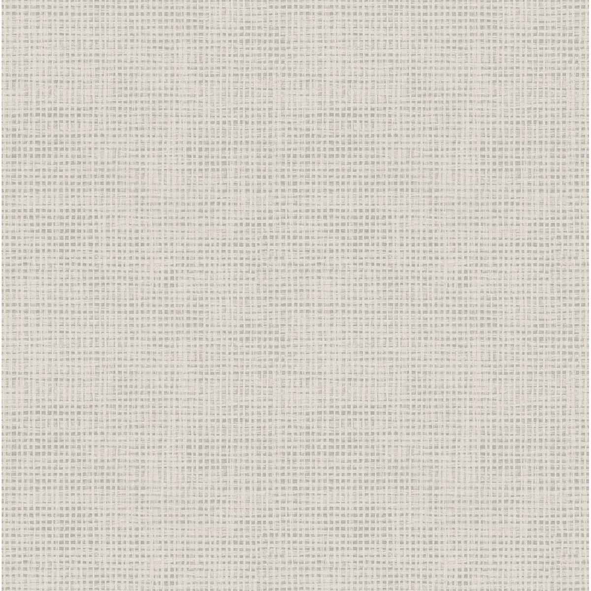 Nimmie Light Grey Basketweave Wallpaper - York Wallcoverings - 3123-10010 - York Wallcoverings Wallpaper