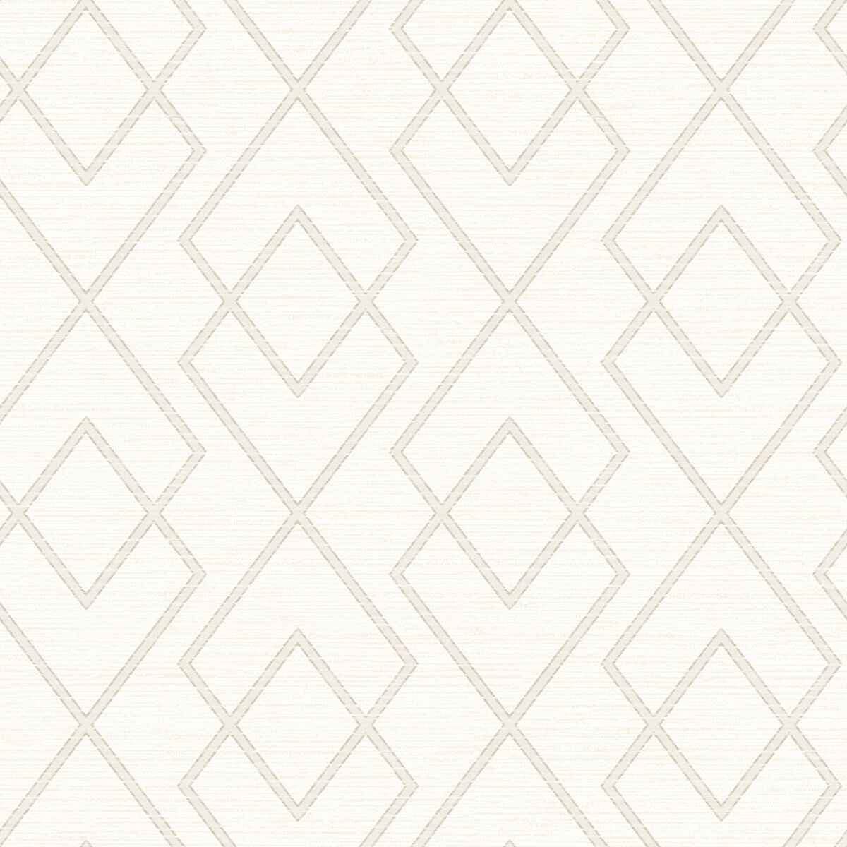 Blaze Taupe Trellis Wallpaper - York Wallcoverings - 3123-12423