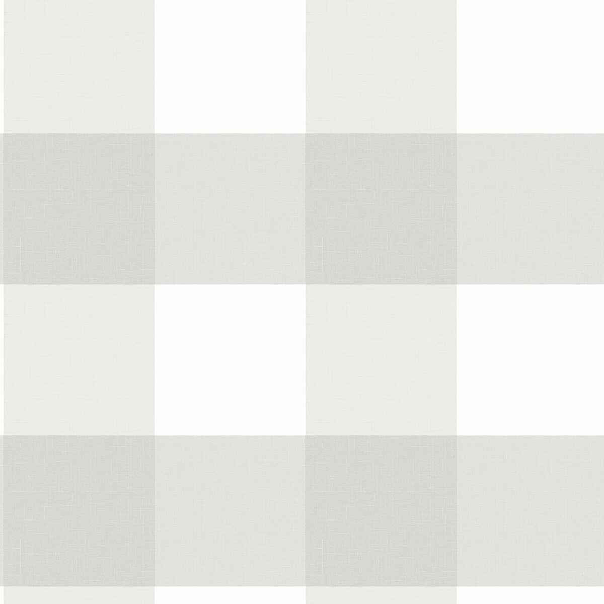 Amos Grey Gingham Wallpaper - York Wallcoverings - 3123-12531 - York Wallcoverings Papel pintado