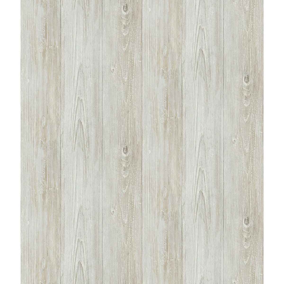 Mapleton Seafoam Wood Wallpaper - York Wallcoverings - 3123-64227
