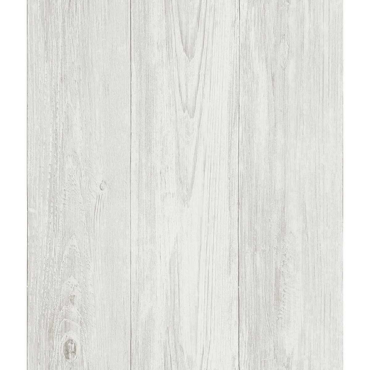 Mapleton Off White Wood Wallpaper - York Wallcoverings - 3123-64228
