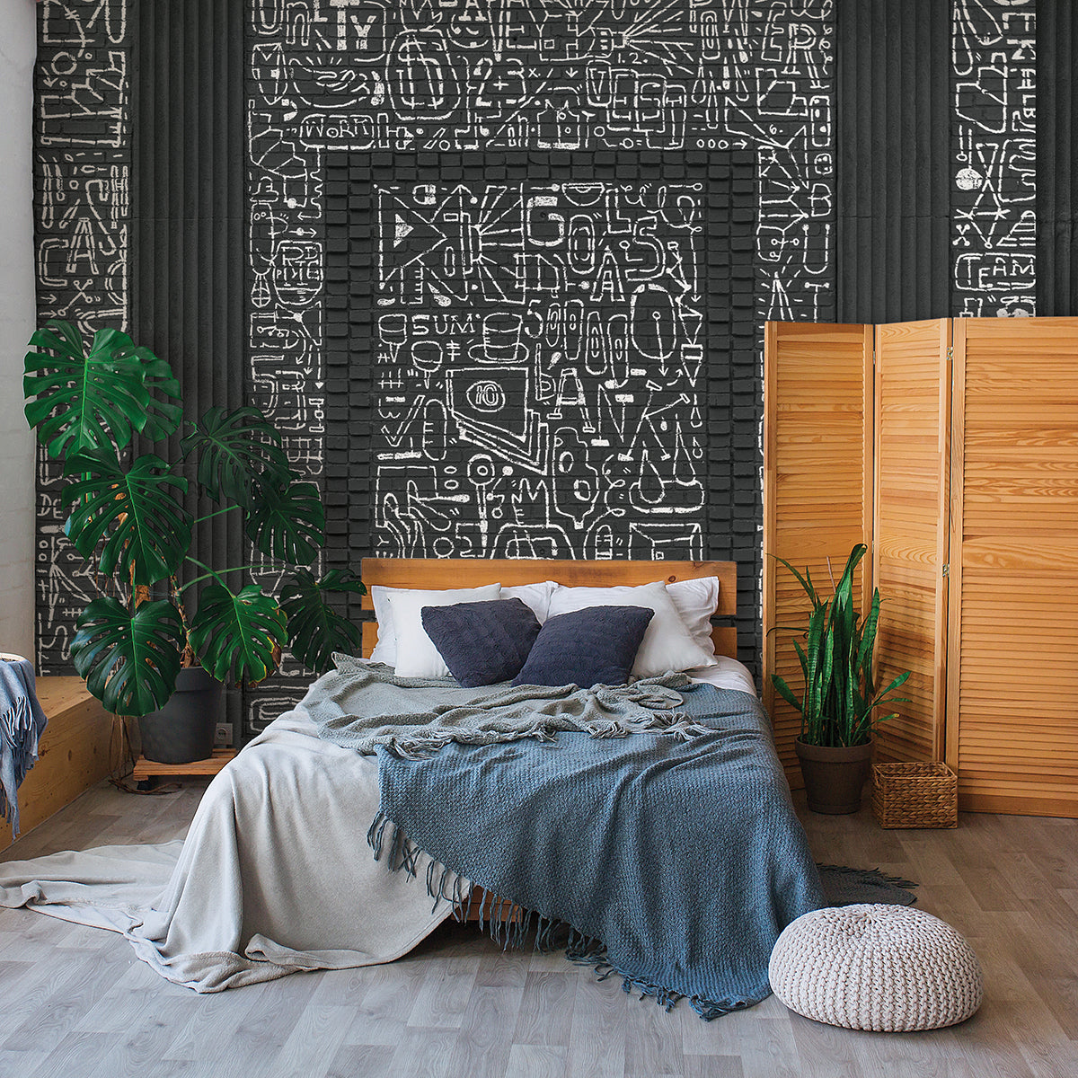 bklyn-bank-entrance-black-wall-mural-york-wallcoverings-astm4132 - York Wallcoverings Wallpaper