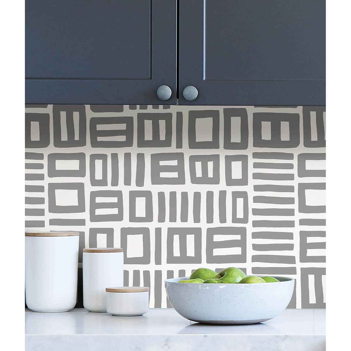 Grey Traverse Peel & Stick Wallpaper - York Wallcoverings - BPS4057 - York Wallcoverings Wallpaper