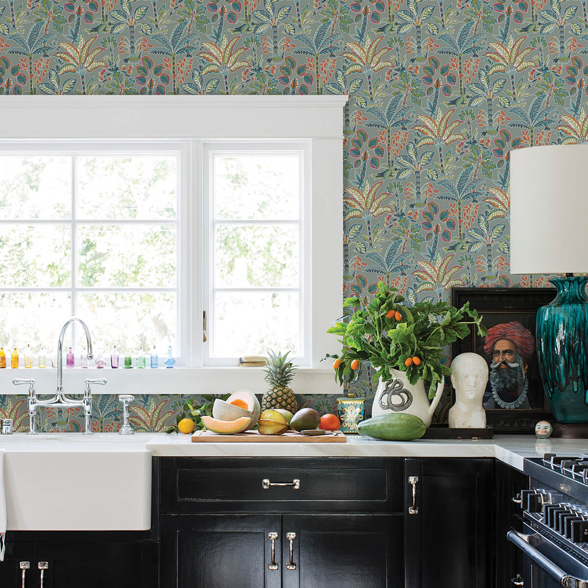 grey-kapok-peel-and-stick-wallpaper-york-wallcoverings-nus4003 - York Wallcoverings Wallpaper