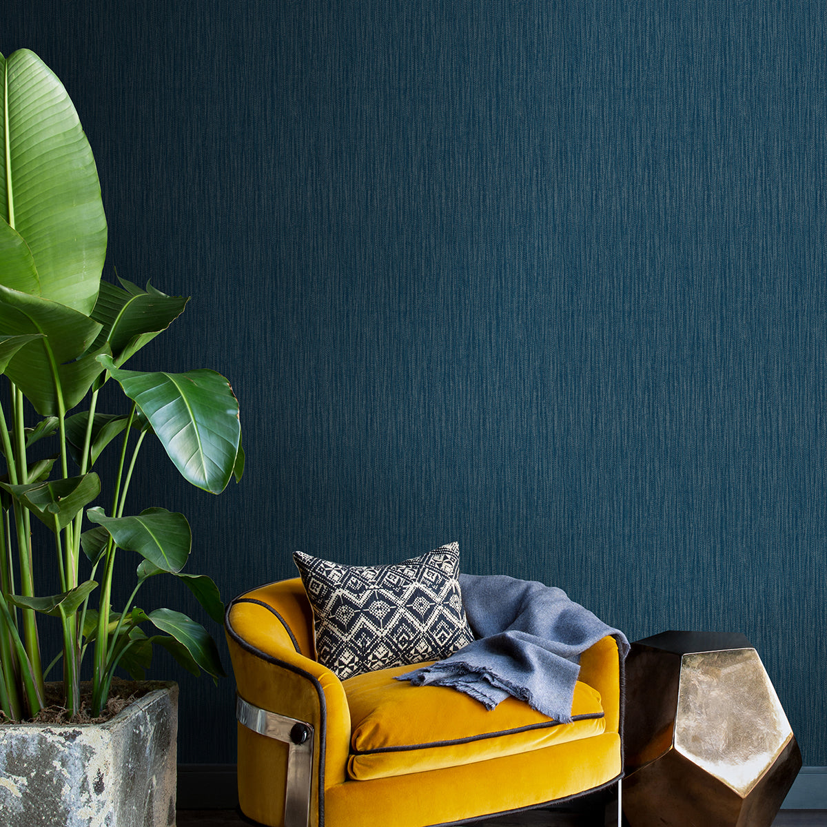 abel-blue-textured-wallpaper-york-wallcoverings-4025-82513 - York Wallpaper Wallpaper