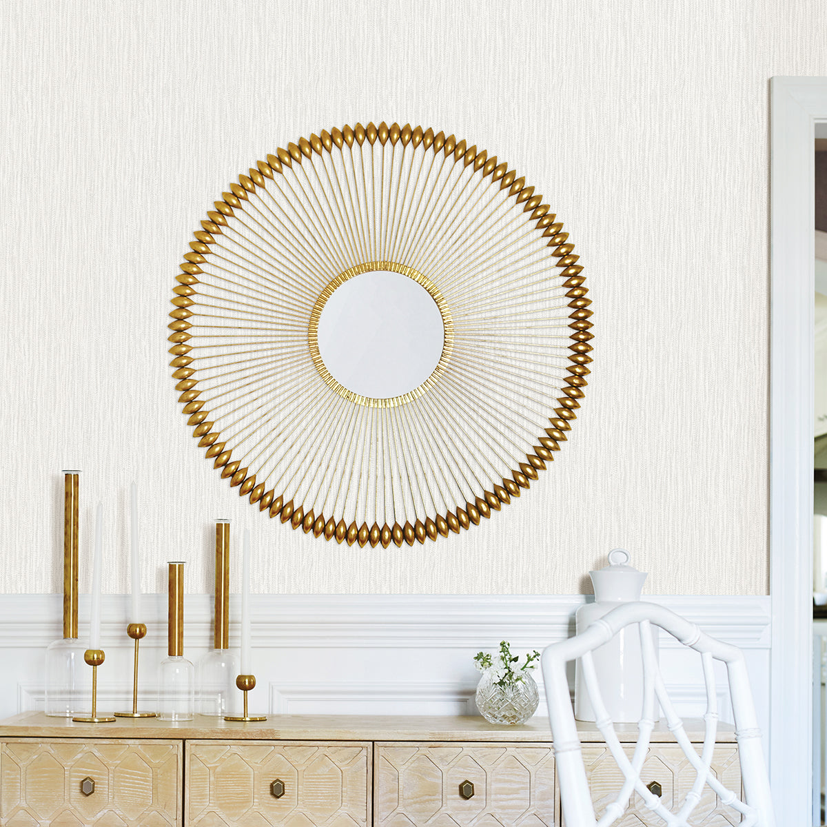 abel-off-white-textured-wallpaper-york-wallcoverings-4025-82529 - York Wallpaper Wallpaper