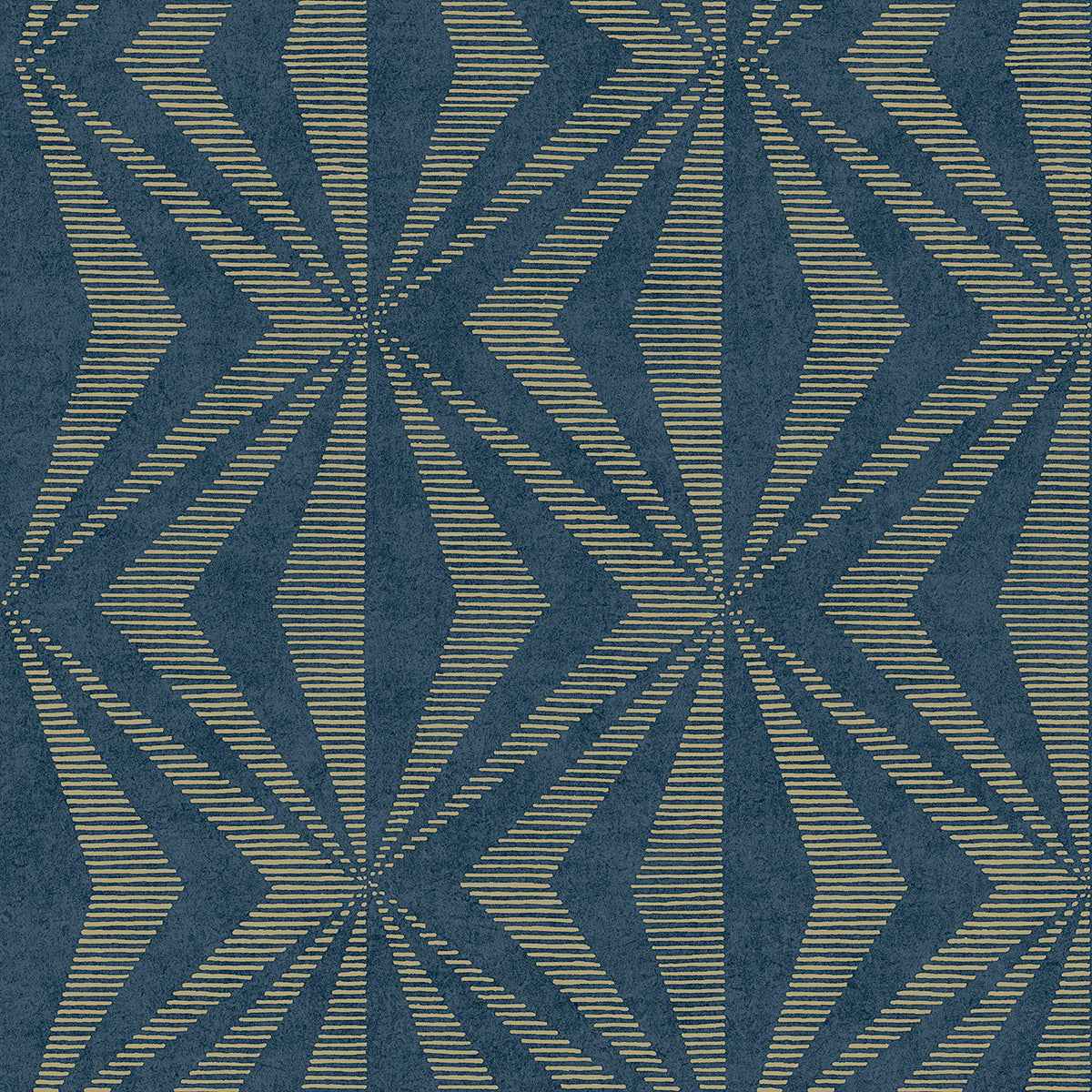 monge-blue-geometric-wallpaper-york-wallcoverings-4025-82552 - York Wallcoverings Wallpaper