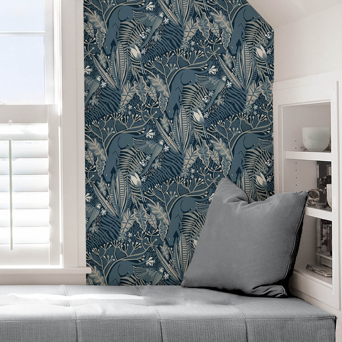 blue-poise-peel-and-stick-wallpaper-york-wallcoverings-pls4213 - York Wallcoverings Wallpaper