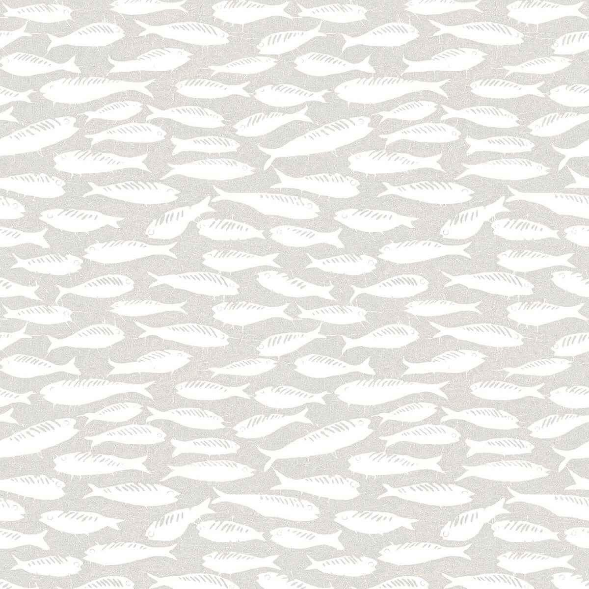 Nunkie Light Grey Sardine Wallpaper - York Wallcoverings - 3122-10500 - York Wallcoverings Wallpaper