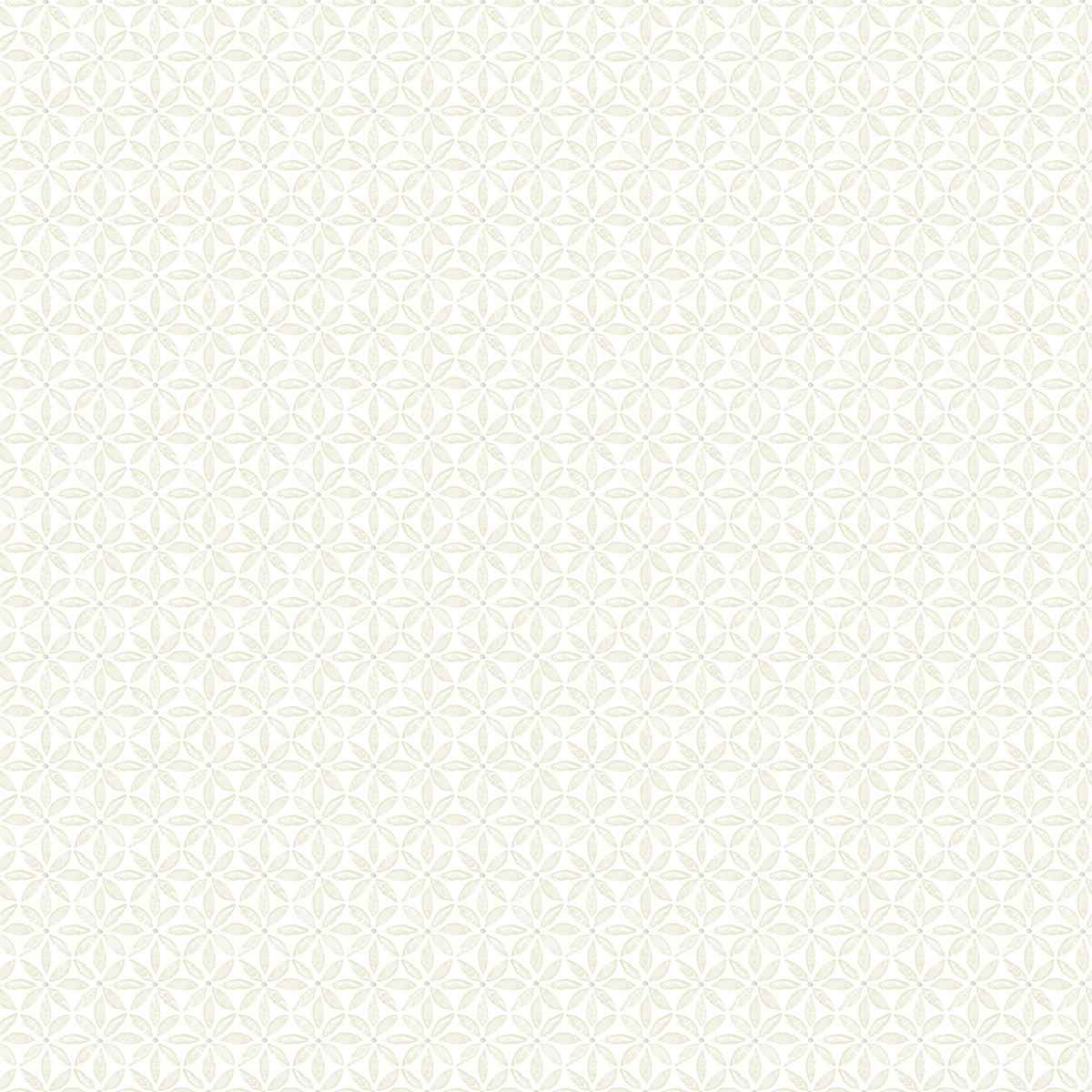 Jellia Beige Petal Geometric Wallpaper - York Wallcoverings - 3122-10606