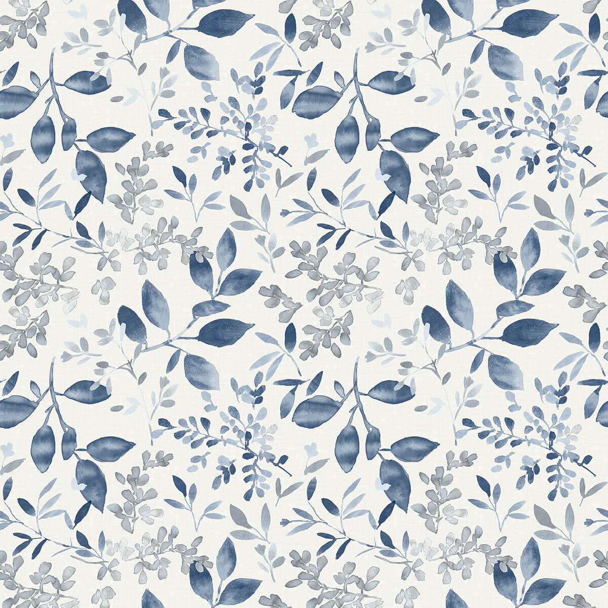 tinker-navy-woodland-botanical-wallpaper-york-wallcoverings-3122-11102 - York Wallcoverings Wallpaper