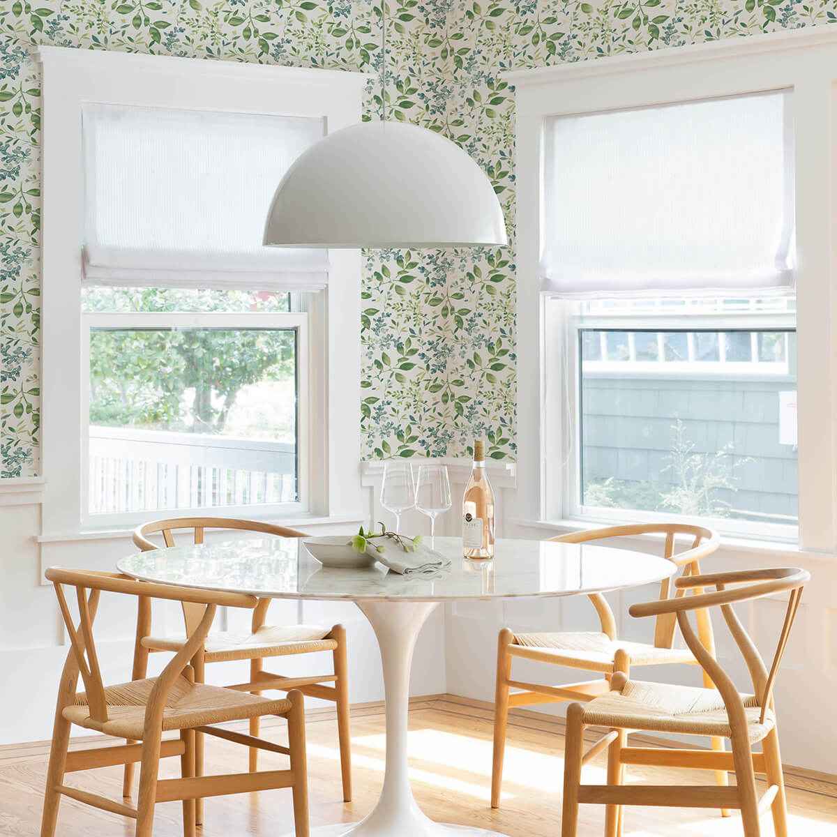 Tinker Green Woodland Botanical Wallpaper - York Wallcoverings - 3122-11104 - York Wallcoverings Wallpaper