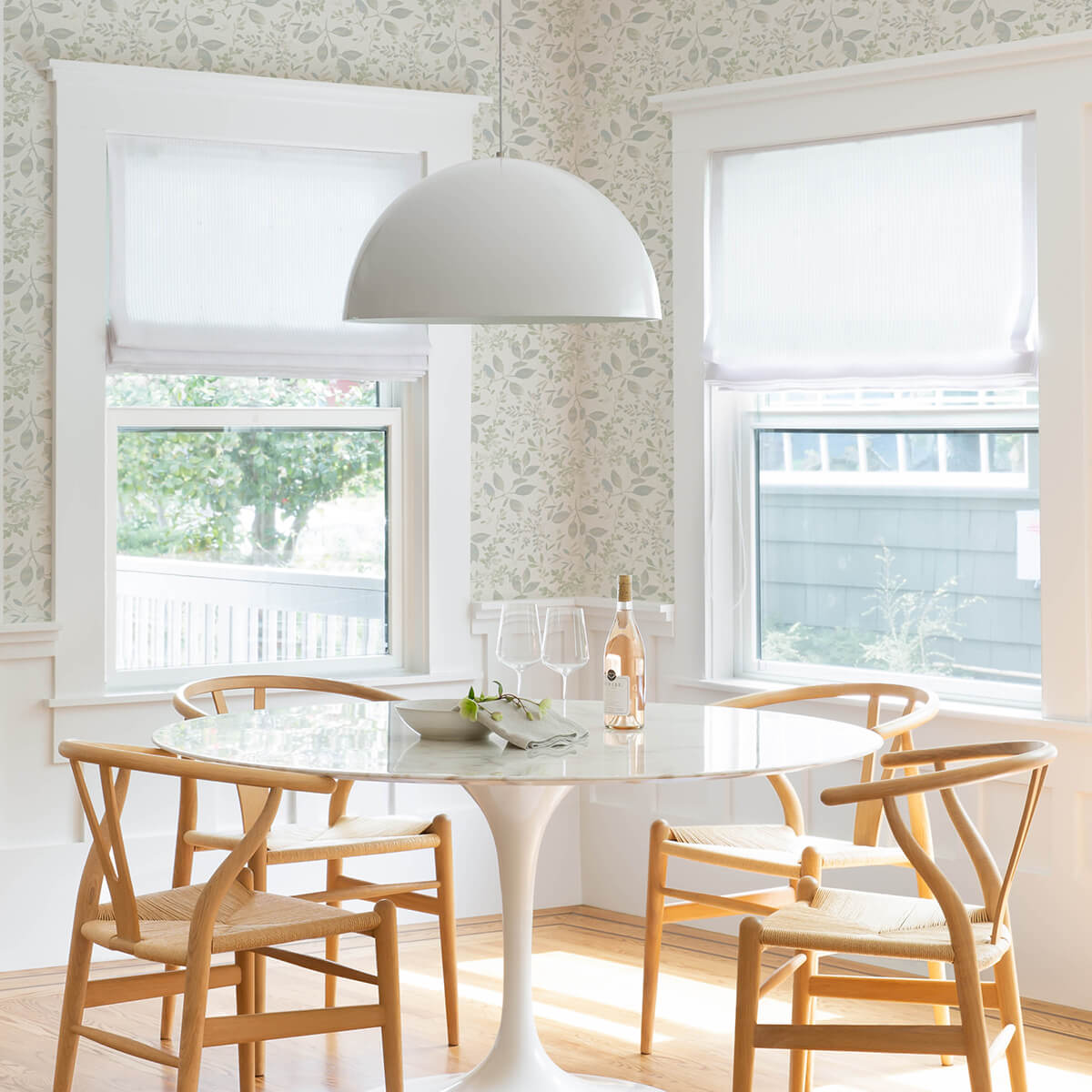 tinker-teal-woodland-botanical-wallpaper-york-wallcoverings-3122-11114 - York Wallcoverings Wallpaper