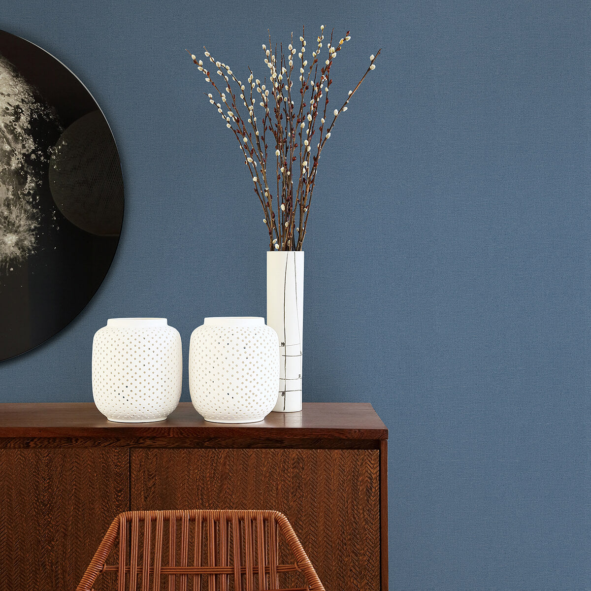 meade-denim-fine-weave-wallpaper-york-wallcoverings-2971-86318 - York Wallcoverings Papel pintado